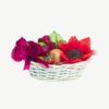 Mothers's Day Fresh Fruit Basket with roses